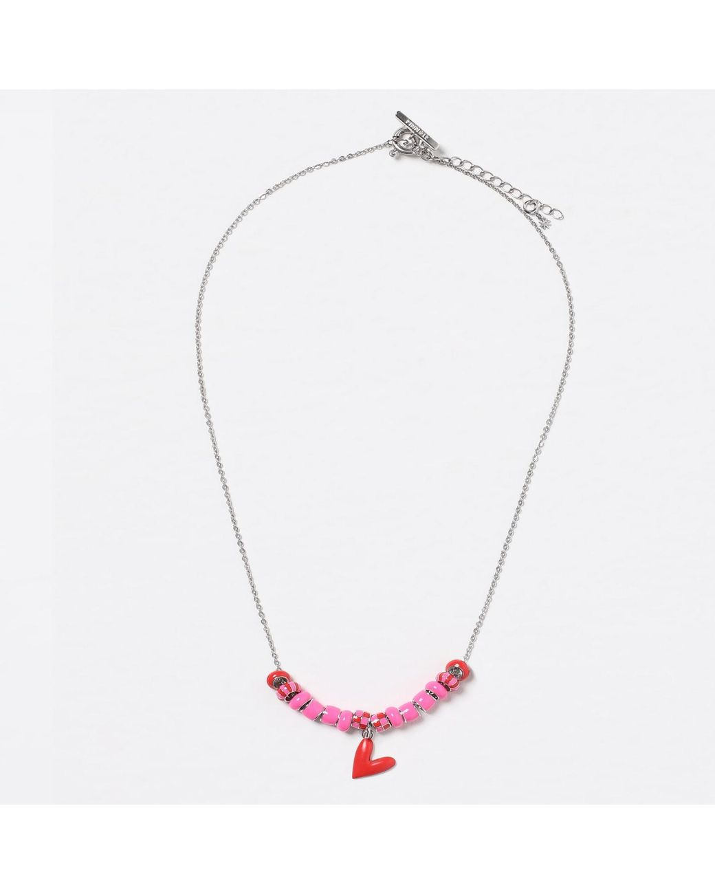 Pinnole Pink I Love You Necklace