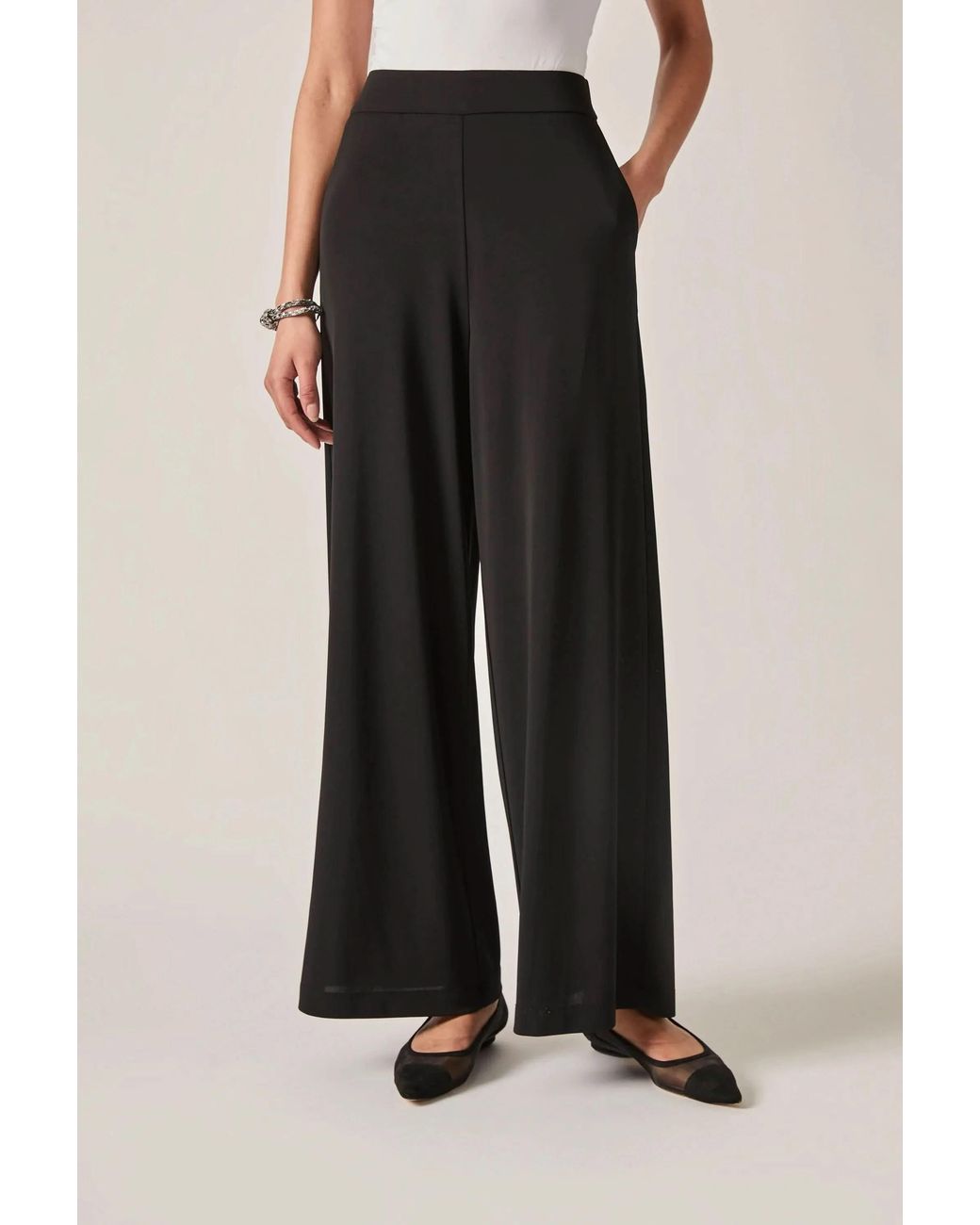 James Lakeland Black Palazzo Pants