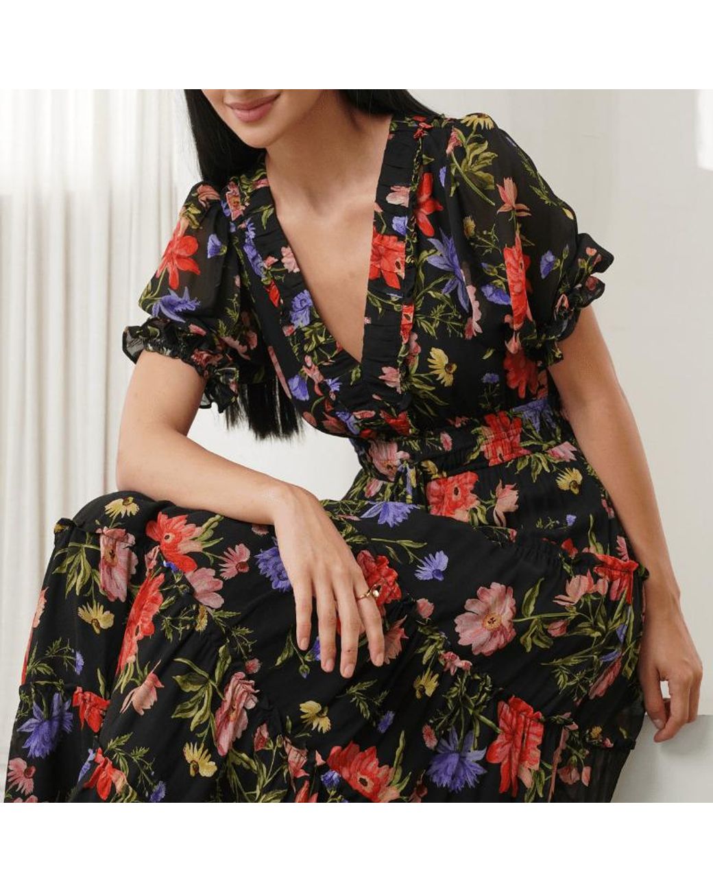 Yumi Kim Black Farrah Dress