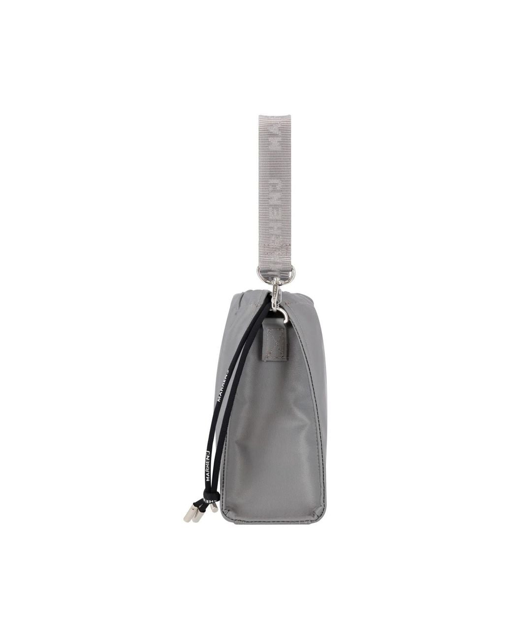 MARHEN.J Black Recycled Nylon Mini Cross Bag