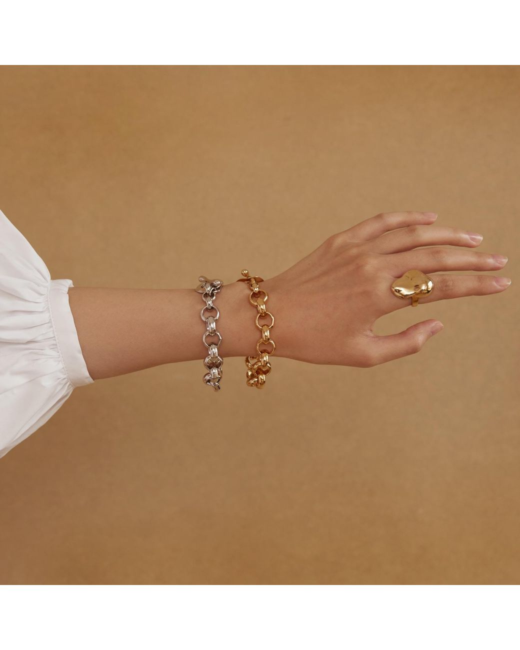 Biko Jewellery Metallic Axel Bracelet