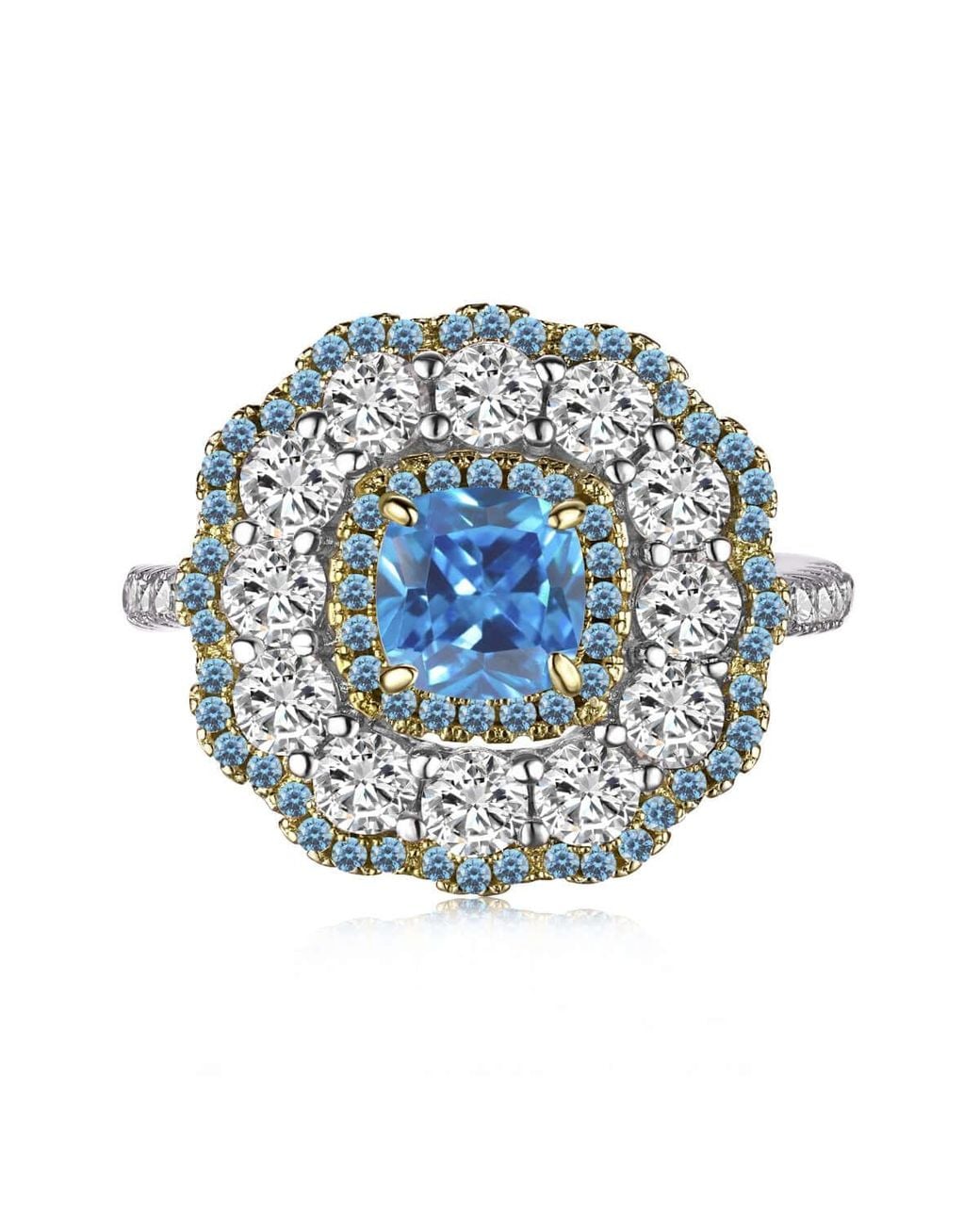 Viviana Halil Blue The Marilyn Ring