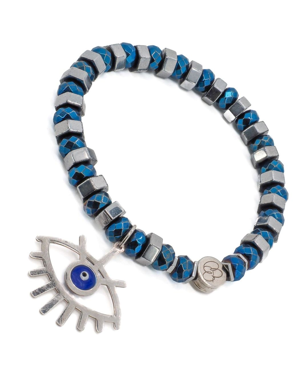 Ebru Jewelry Blue Nazar Bracelet