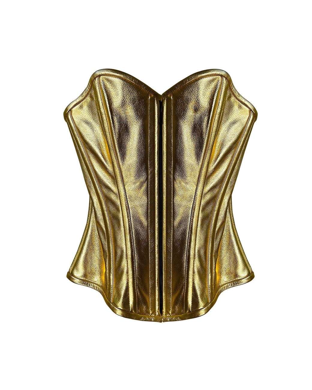 COOL Creative Purple Burgundy Leather Corset