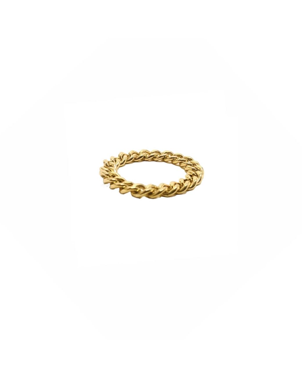 Aki Roc Jewelry Metallic Serenity Curb Chain Ring
