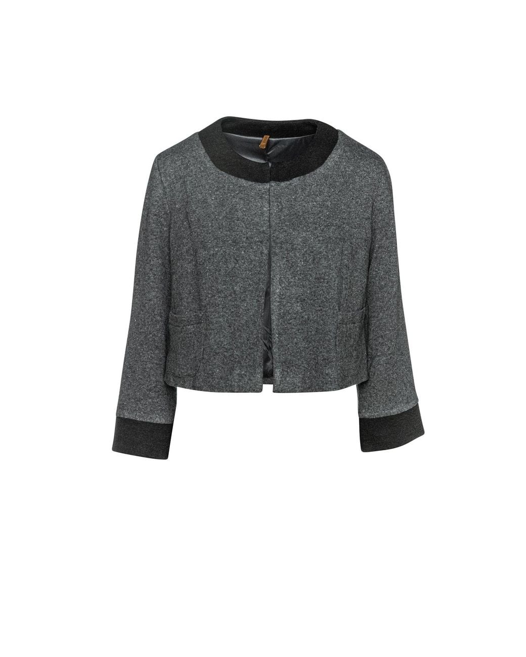 Conquista Black Anthracite Long Sleeve Bolero