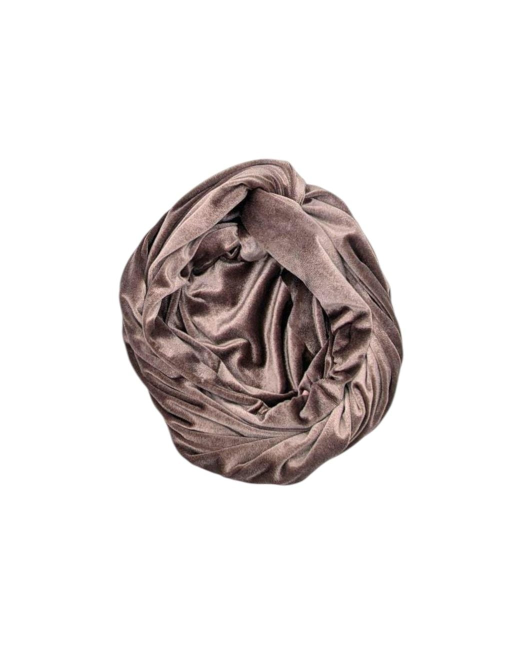 Julia Clancey Brown Classic Madam Mink Turban