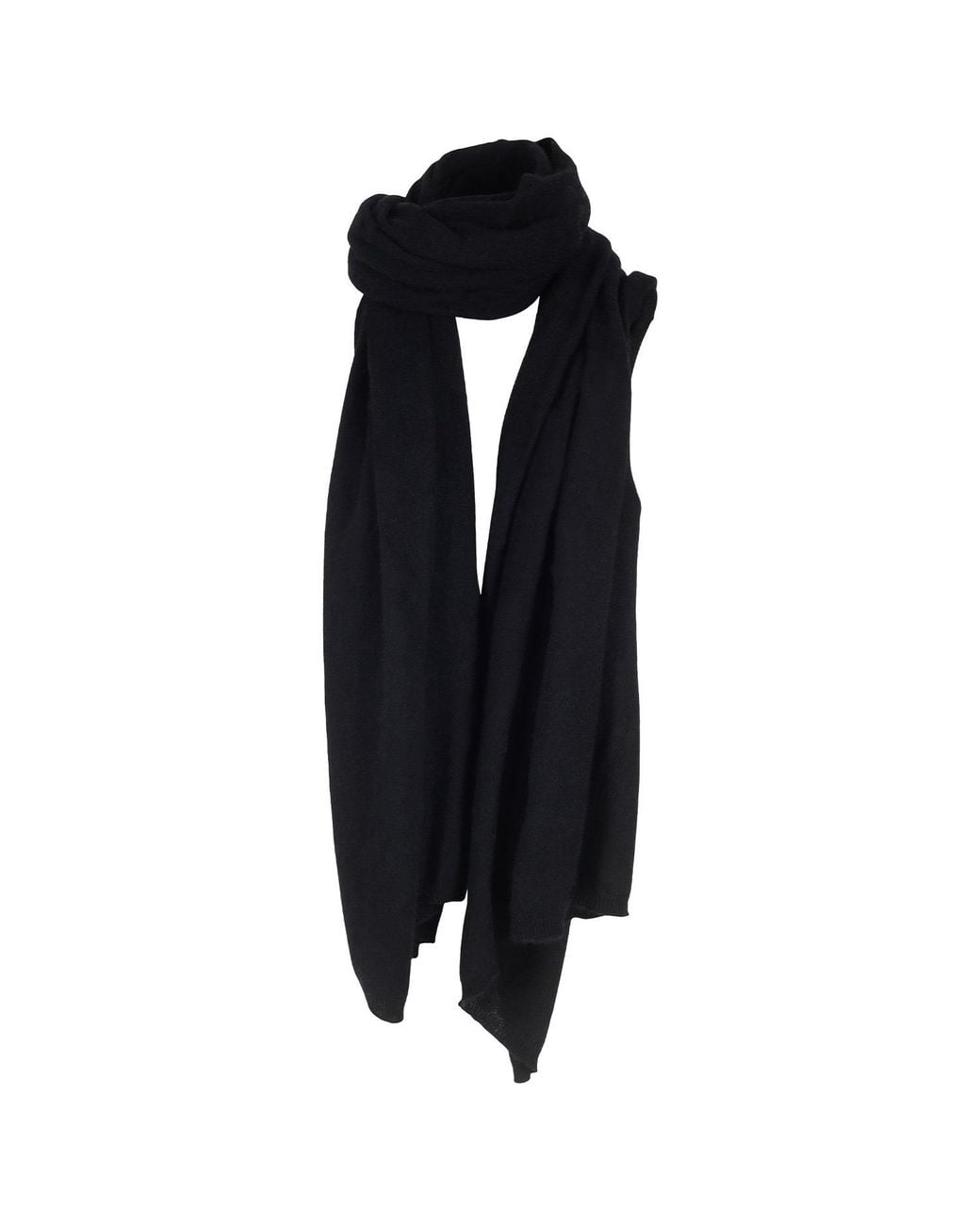 tirillm Black Alfie Big Cashmere Scarf