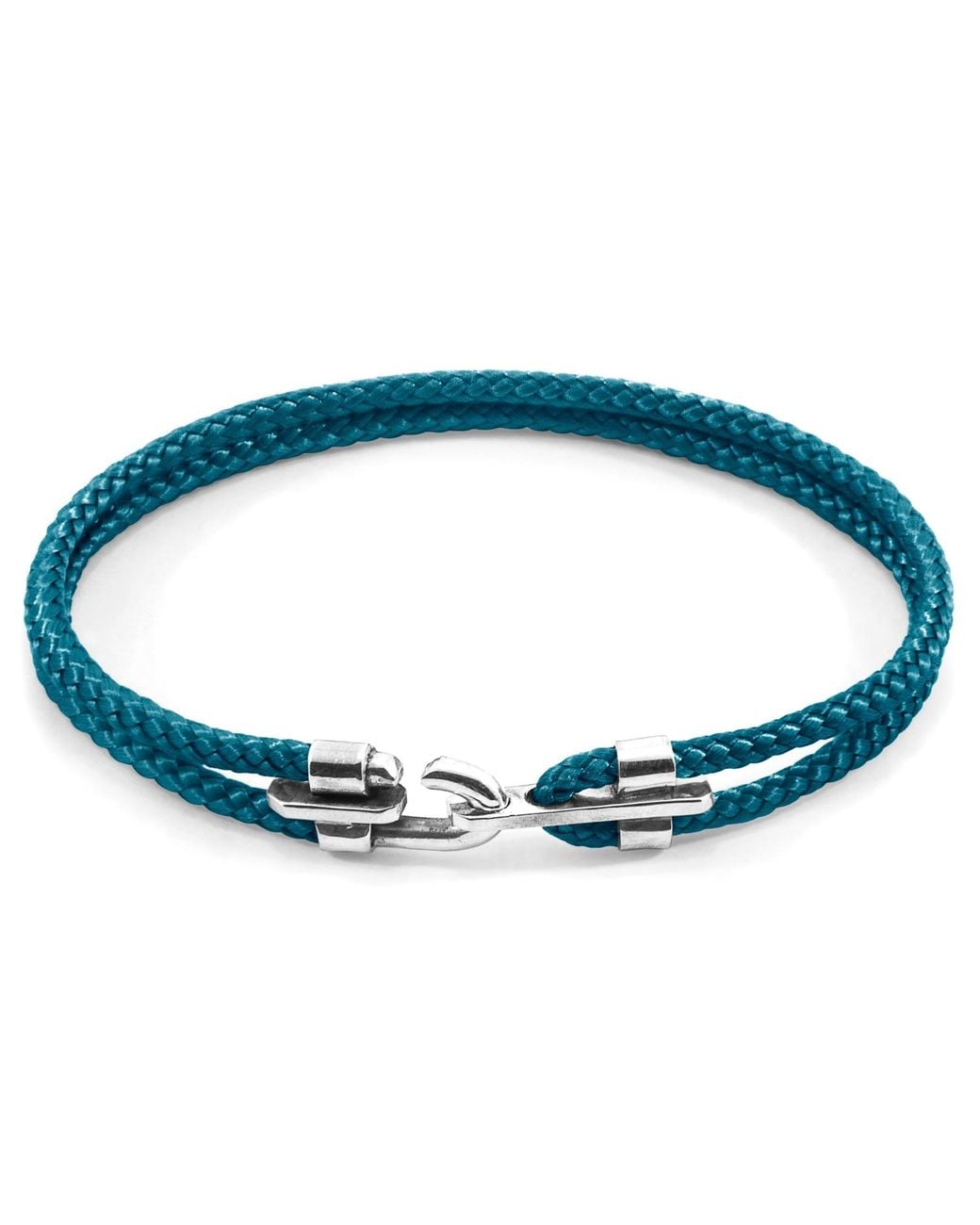 Anchor and Crew Blue Ocean Canterbury & Rope Bracelet for men