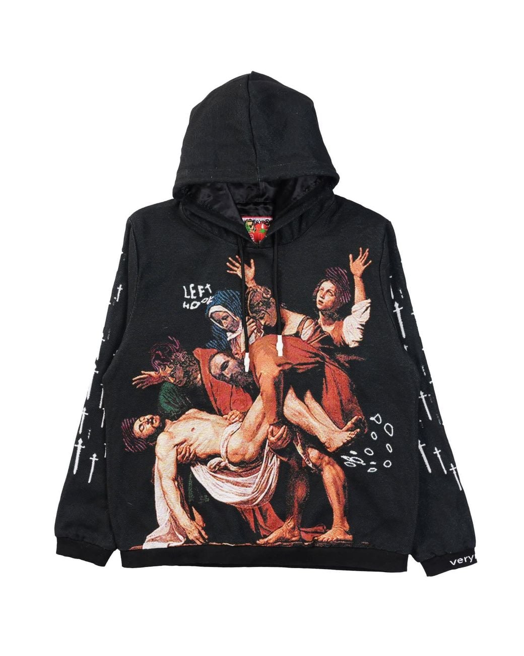 VERYRARE Black Entombment Hoodie for men