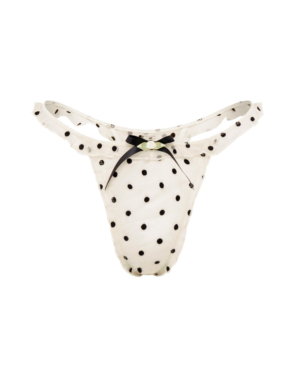 Wild Lovers White Romy Thong