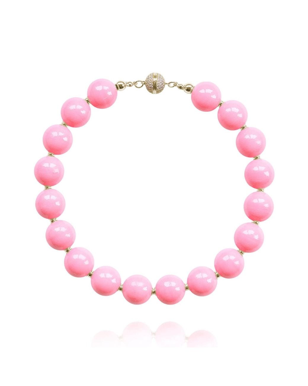 Saule Label Pink Siena Duo Necklaces