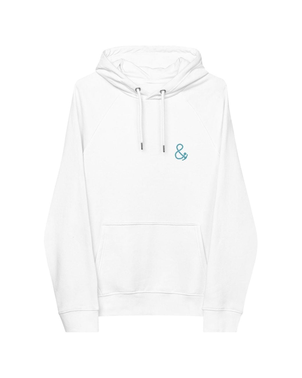 Anchor and Crew White Just Roam. Seeker Organic Cotton Hoodie