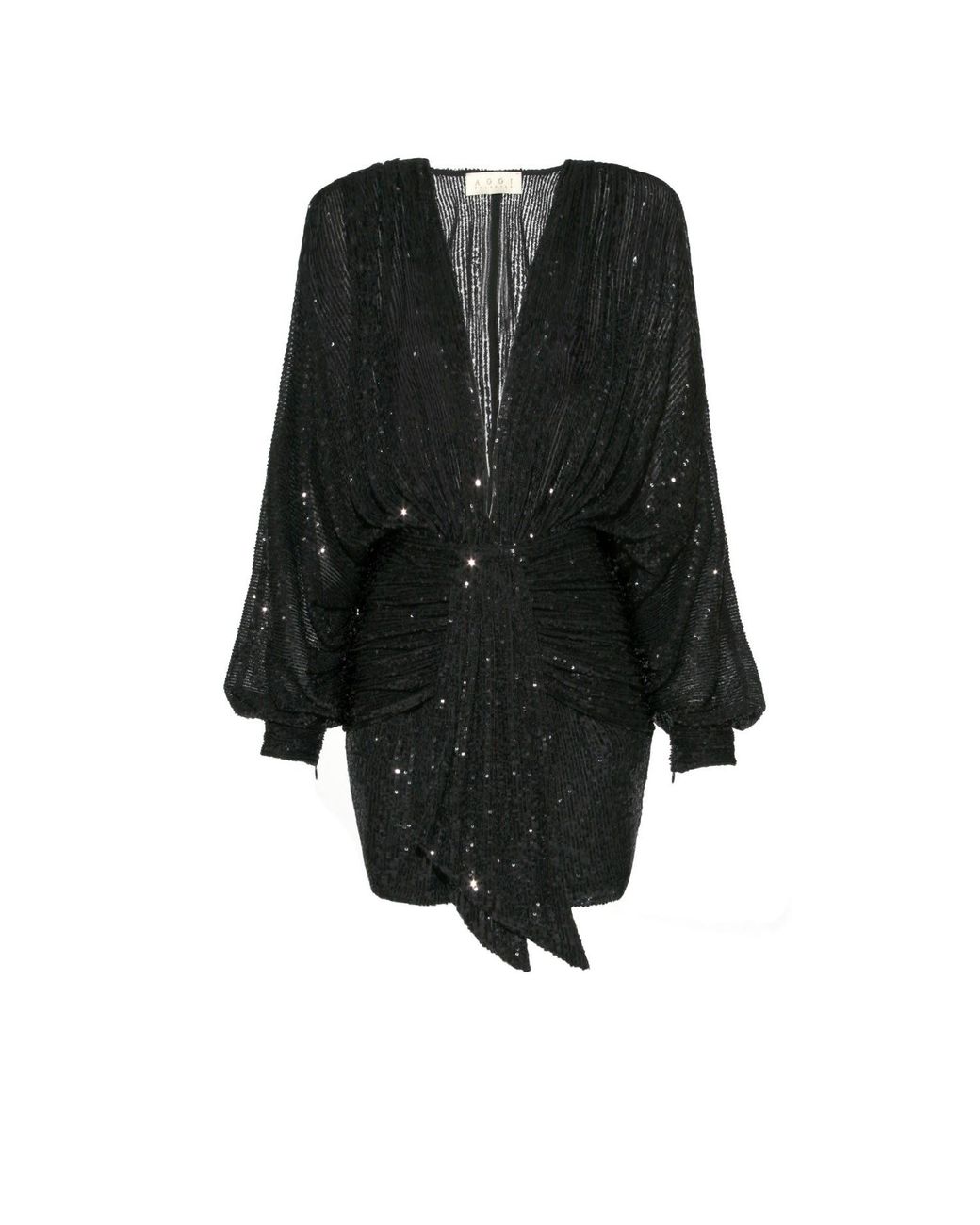 AGGI by HALEWSKI Black Kaia Raven Dress