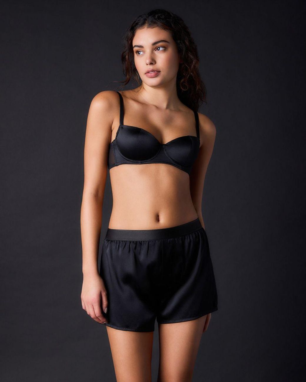 Journelle Black Iris Boxer Noir