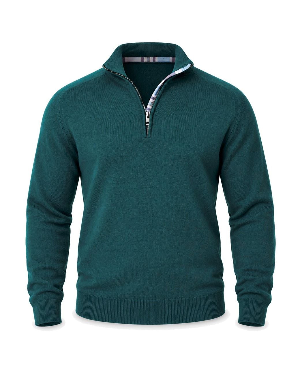 Koy Clothing Green Quarter Zip for men