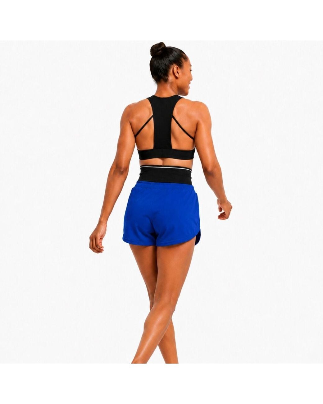 Chuks Collins Blue Act Self Short Shorts