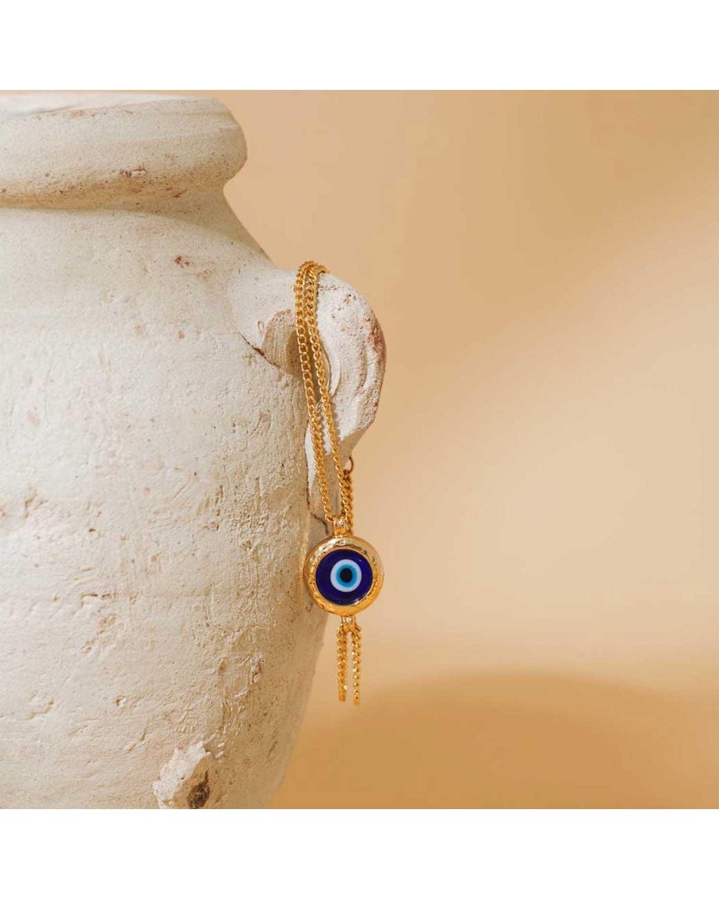 Formation Co. Jewellery Metallic Mati Evil Eye Bracelet
