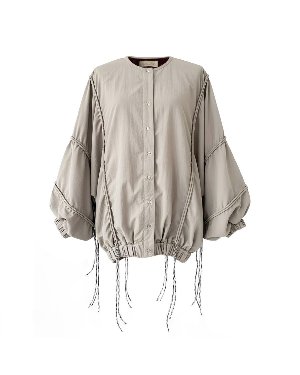Raxada Brown Neutrals Atalaya Bomber Nylon Cream