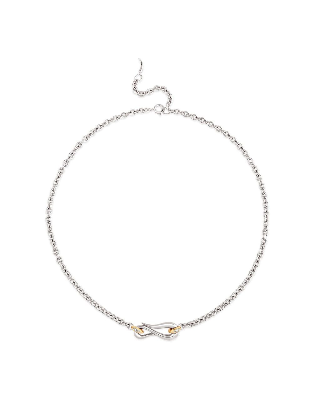 Dinny Hall Metallic Toro Lasso Necklace