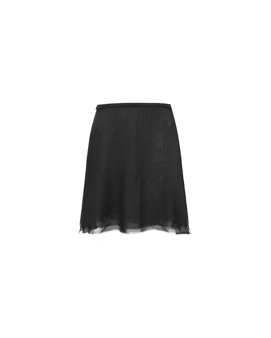 Audrey Vallens Black Miss Av Chiffon Skirt