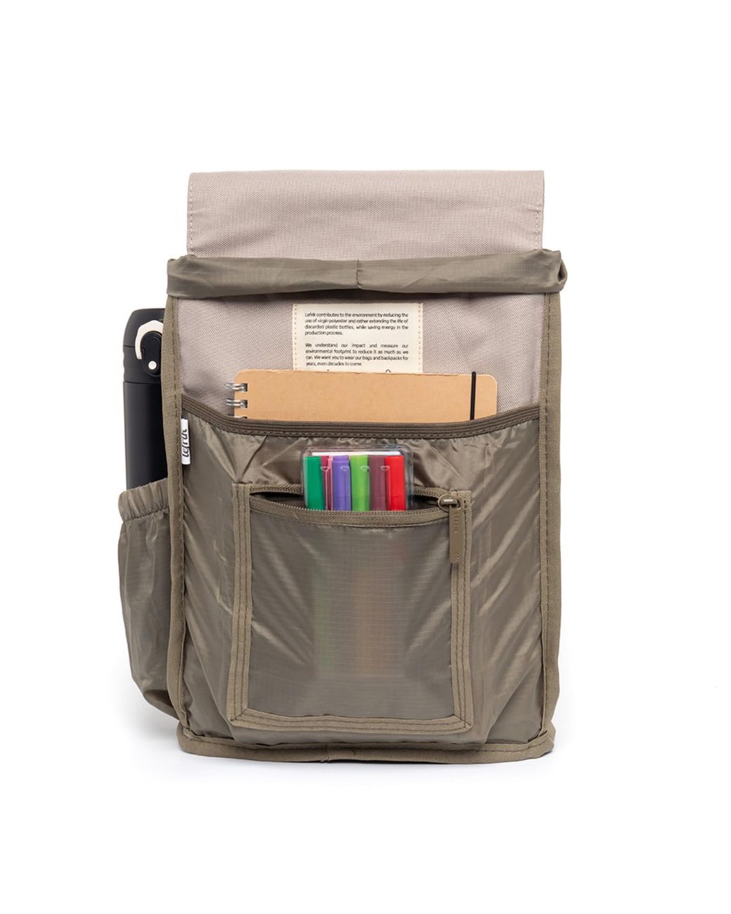 Lefrik Natural Kaut Mini Backpack Ash