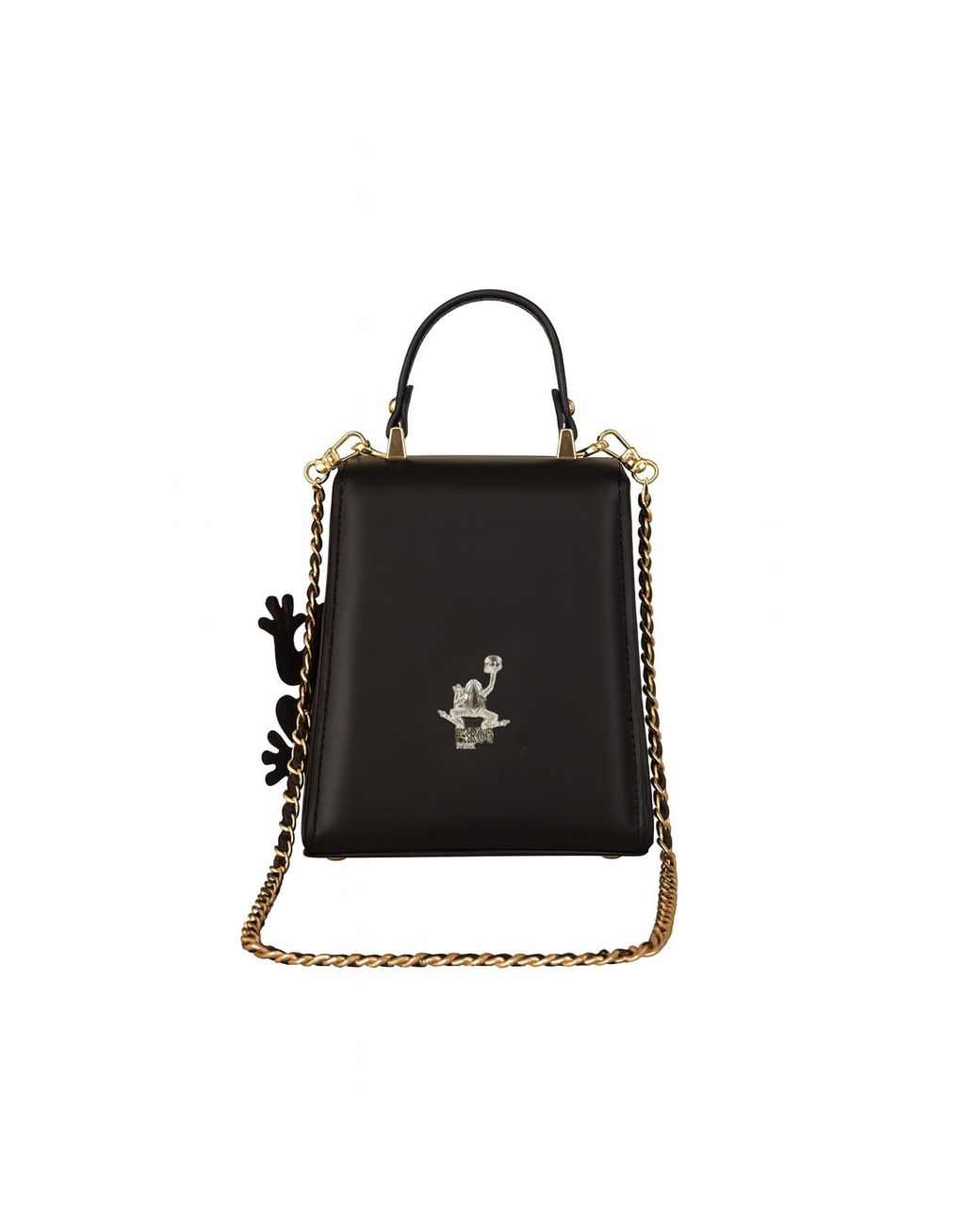F3Rog by Rana Black Crossbody Box Bag