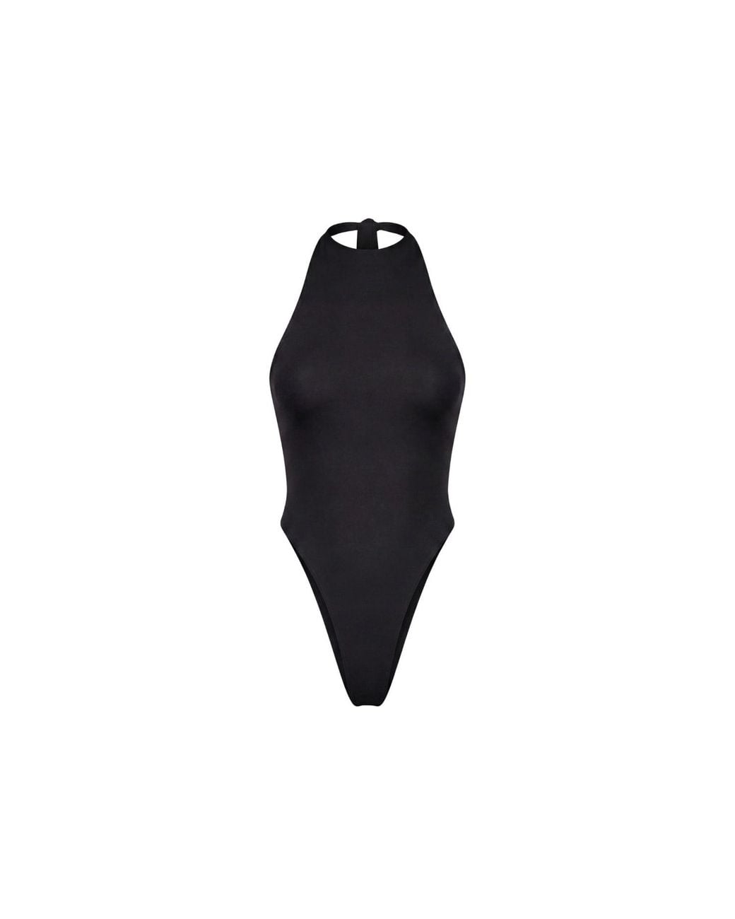 Khéla the Label Black Don'T Stare Bodysuit