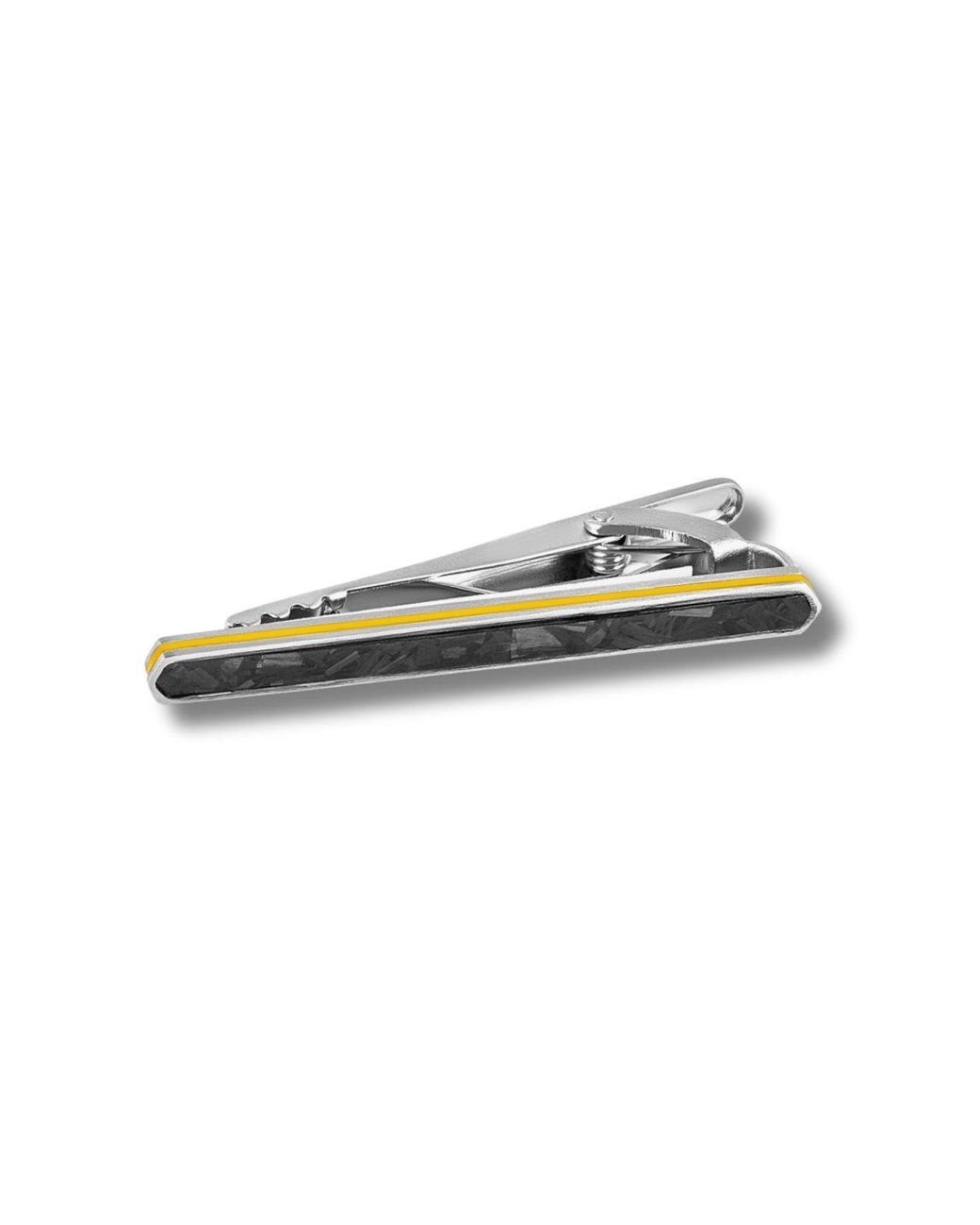 Tateossian Multicolor Automobili Lamborghini Hex Tie Clip for men