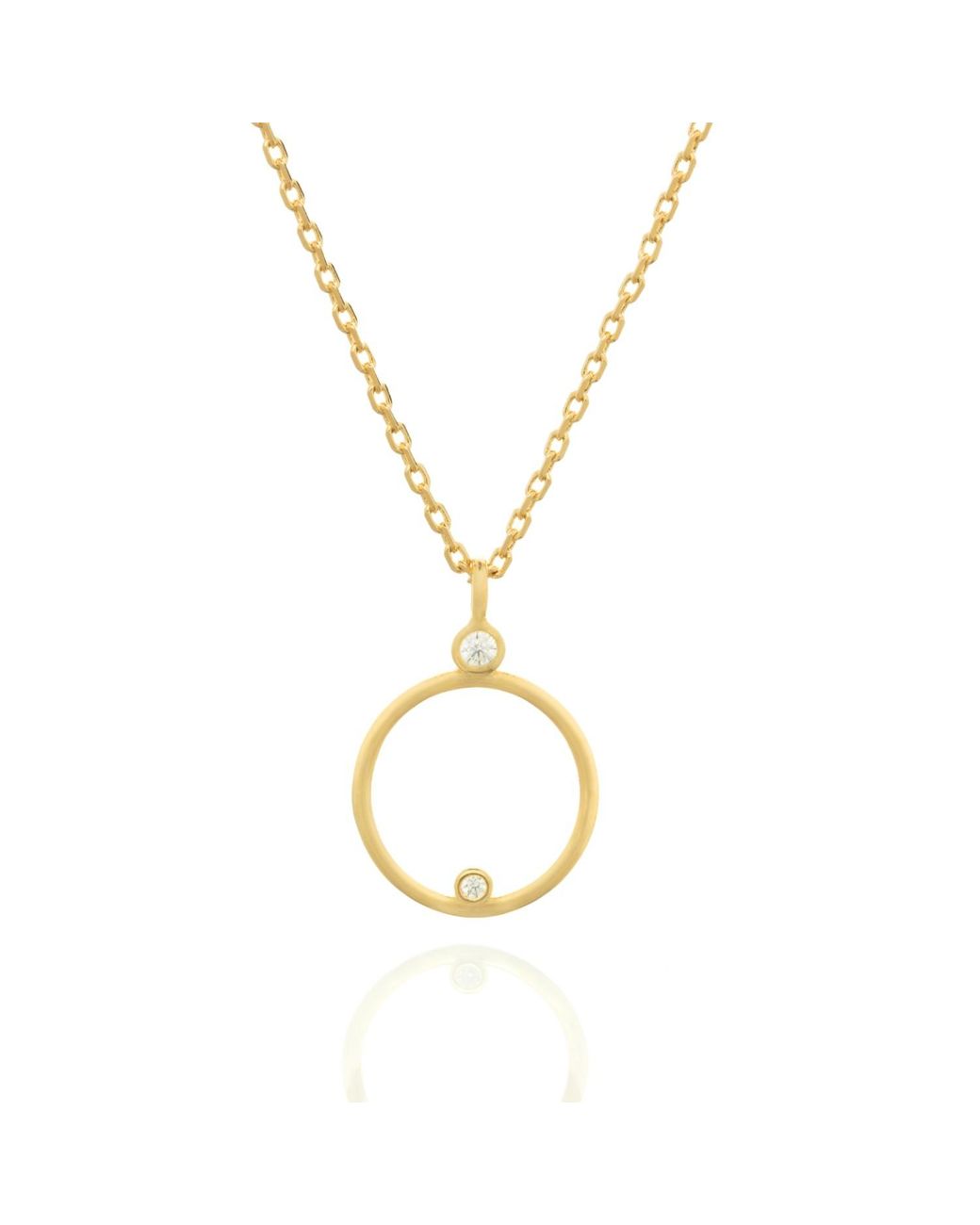 C.J.M Metallic Infinity Necklace