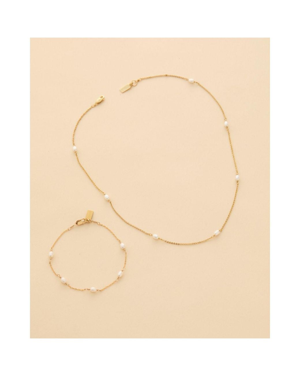 SET & STONES Metallic Madeline Necklace