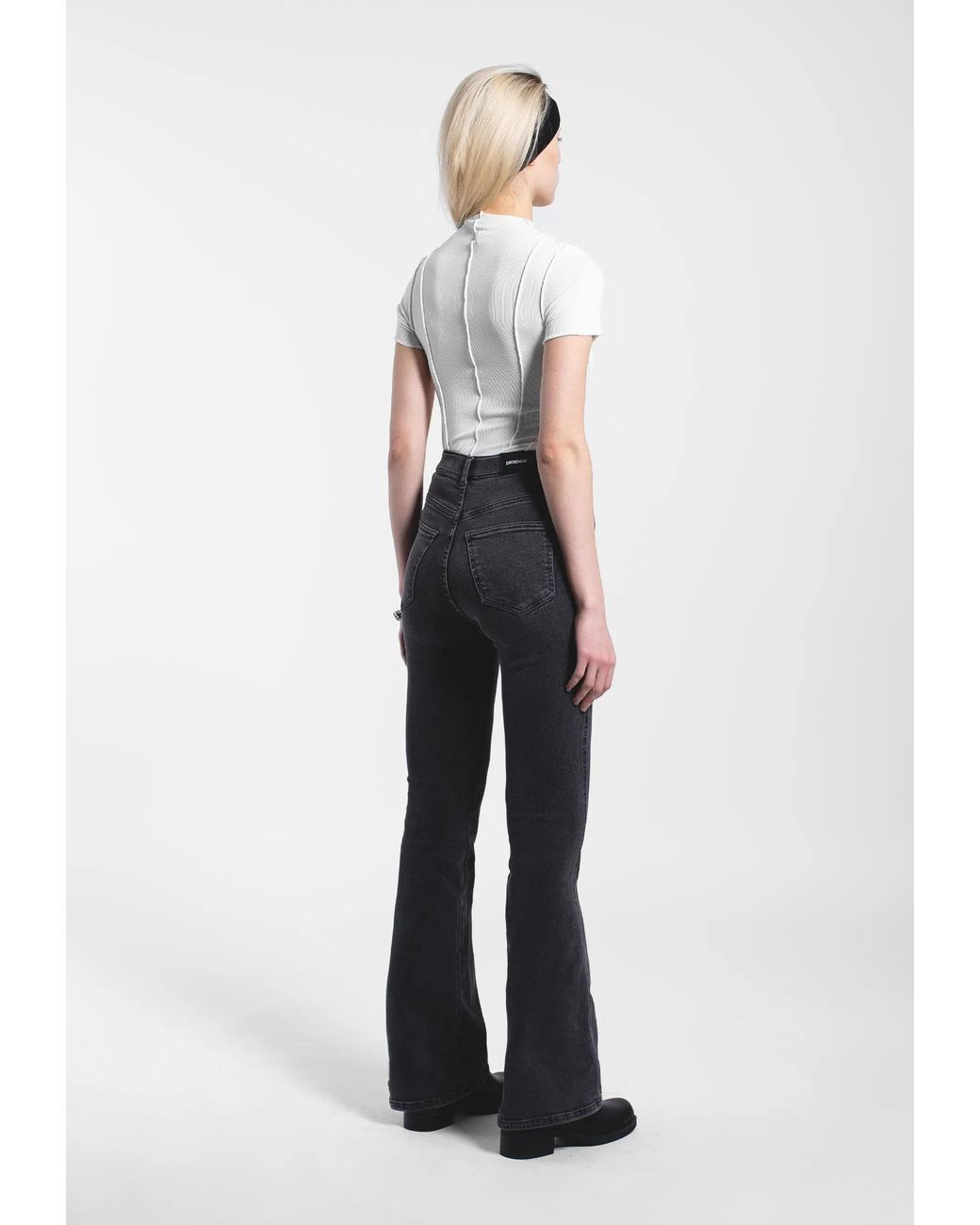 Dr. Denim Blue Moxy High Flare