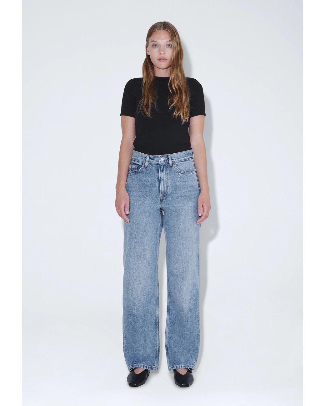 Dr. Denim Blue Echo High Straight
