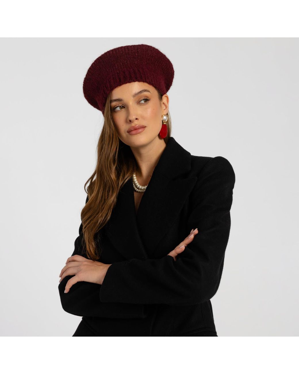 Mandragora Black Wool Double Breasted Long Coat Thoren