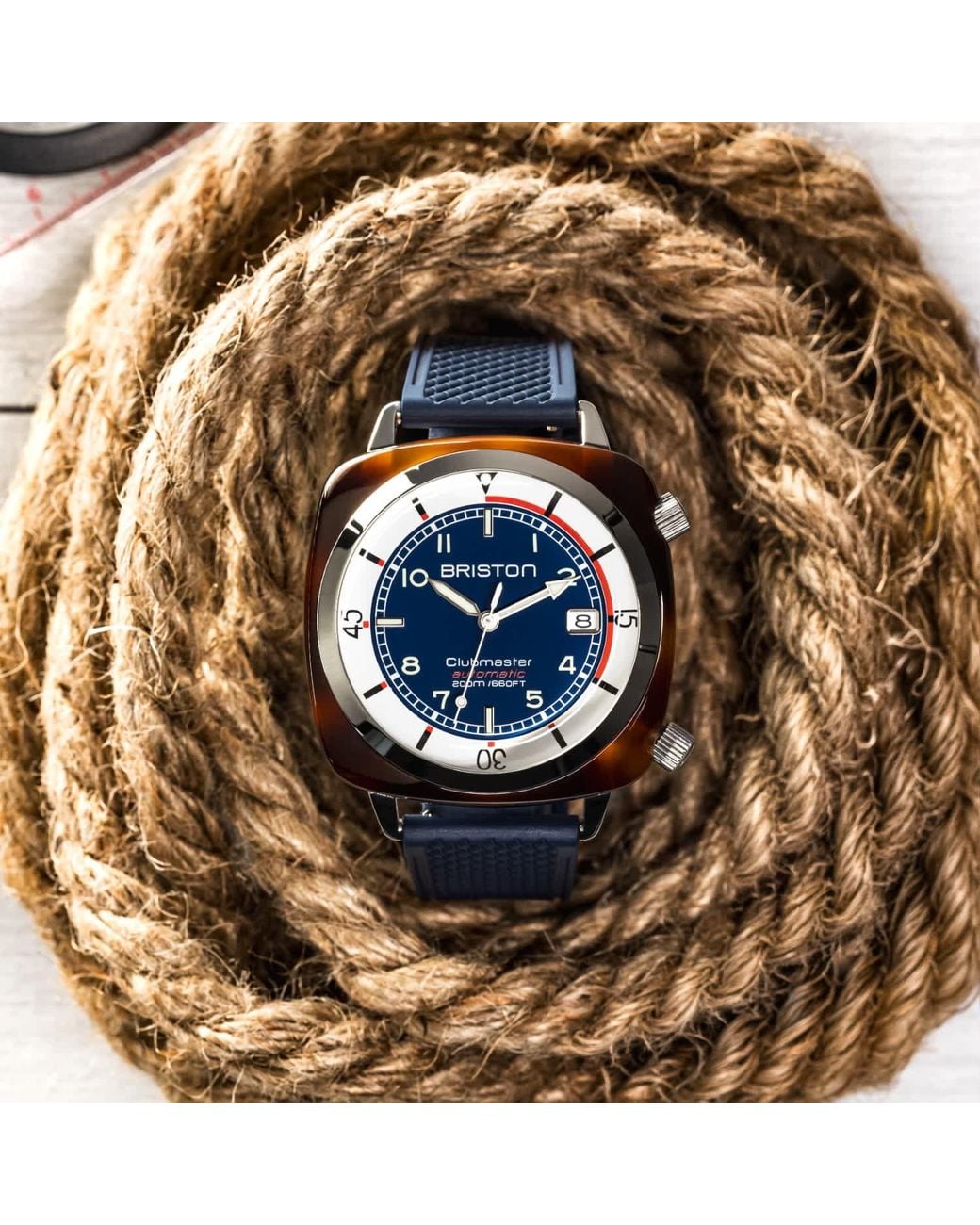 Briston Blue Clubmaster Diver Compressor for men