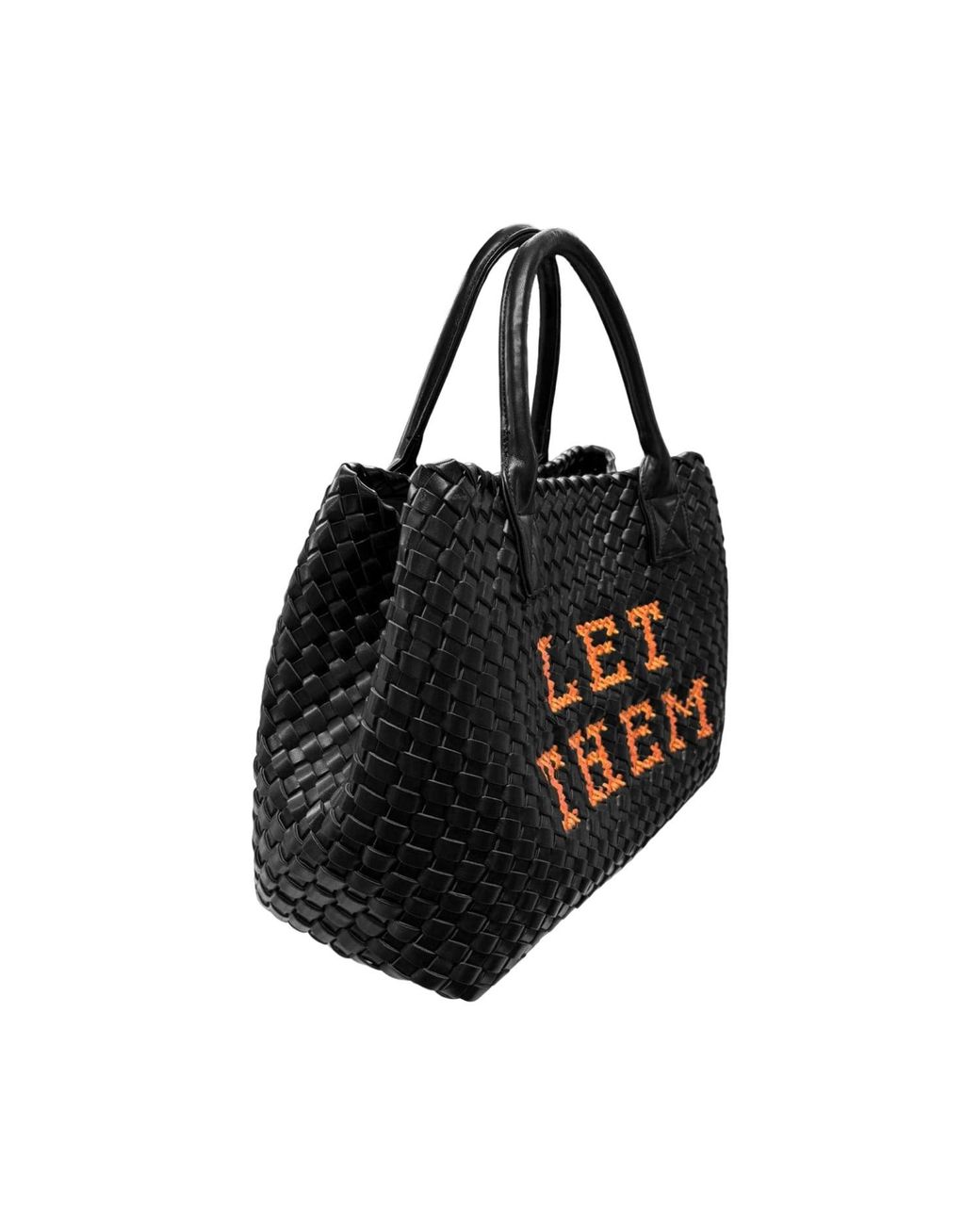 Lilly Loves Black Let Them Vegan Bag