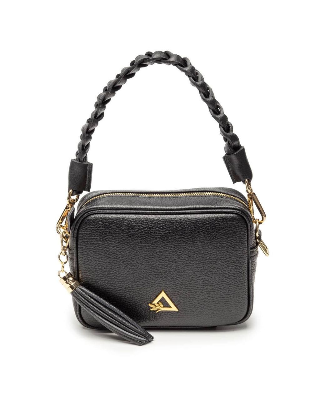 Hay Life Black Leather Camera Bag