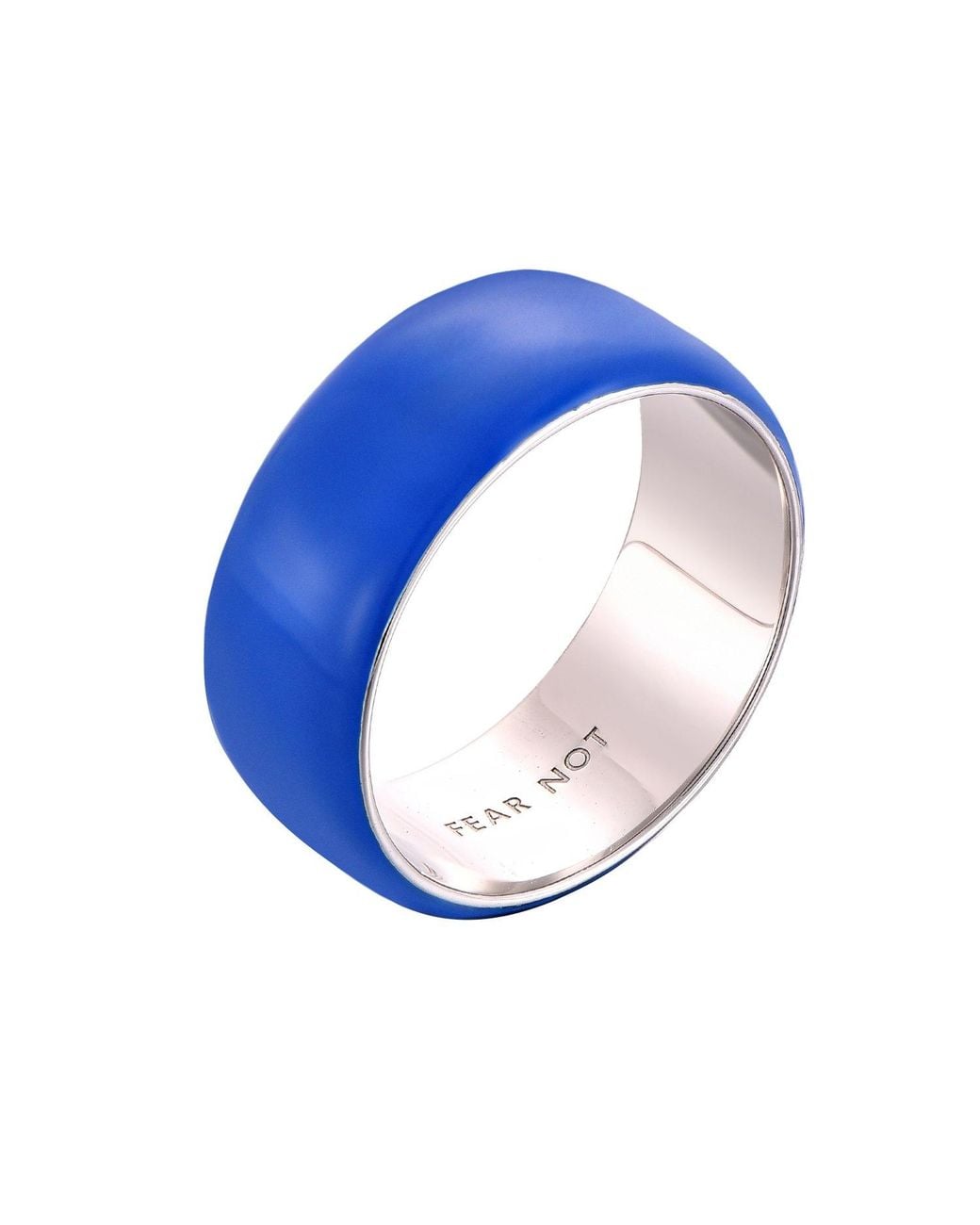 Pinnole Blue Thick Ring