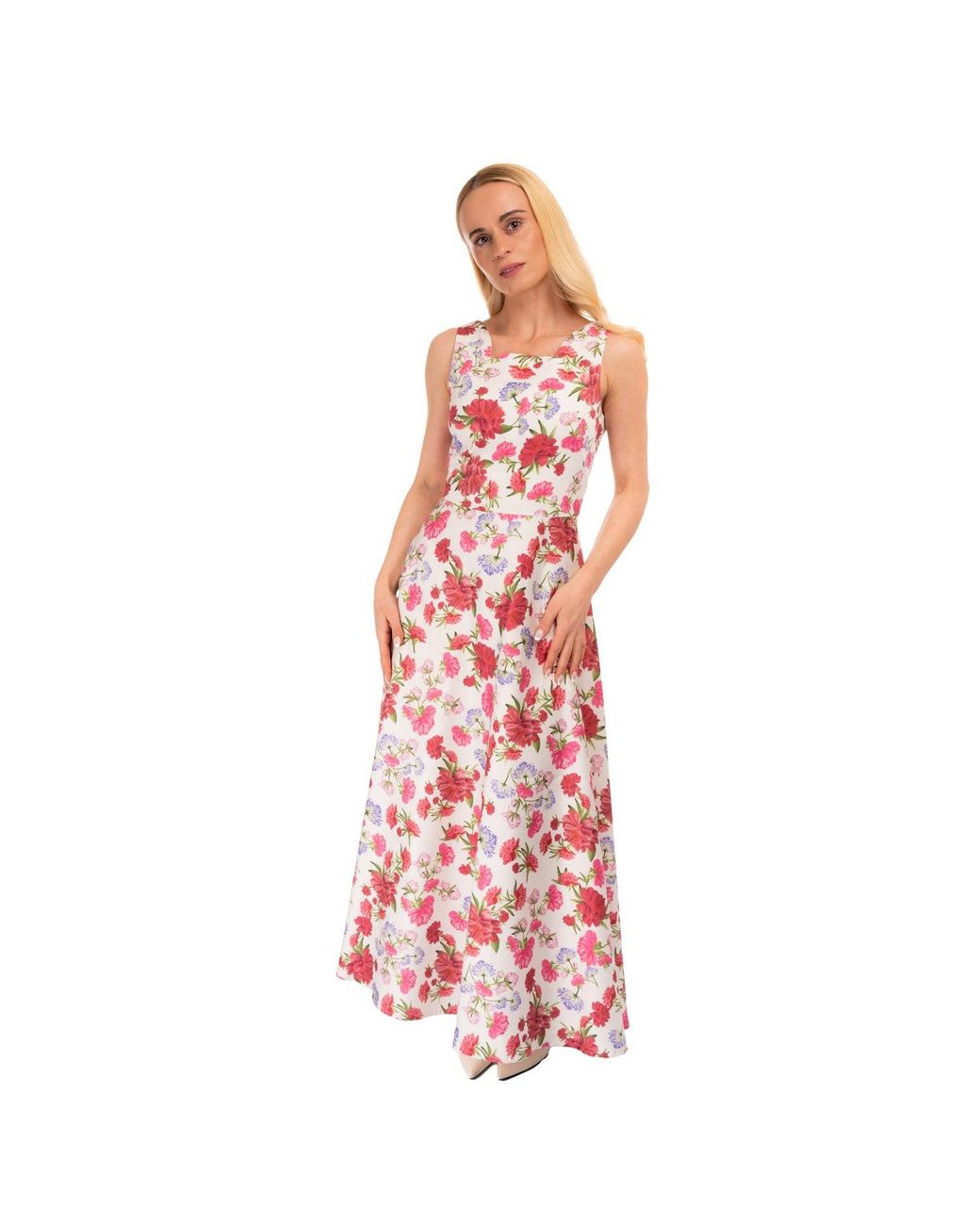 Sofia Tsereteli Red Blooming Belle Gown