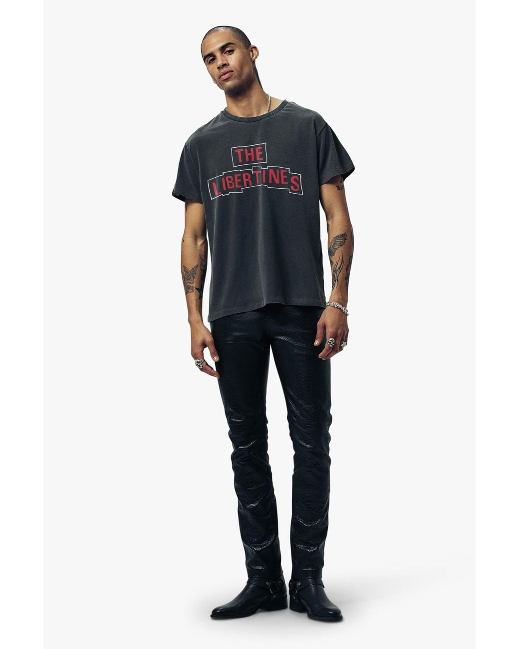 Other Uk Black The Libertines Up The Bracket Vintage T-Shirt for men
