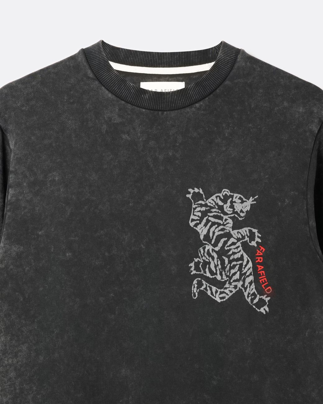 Far Afield Black Pate Bagh Sweatshirt for men