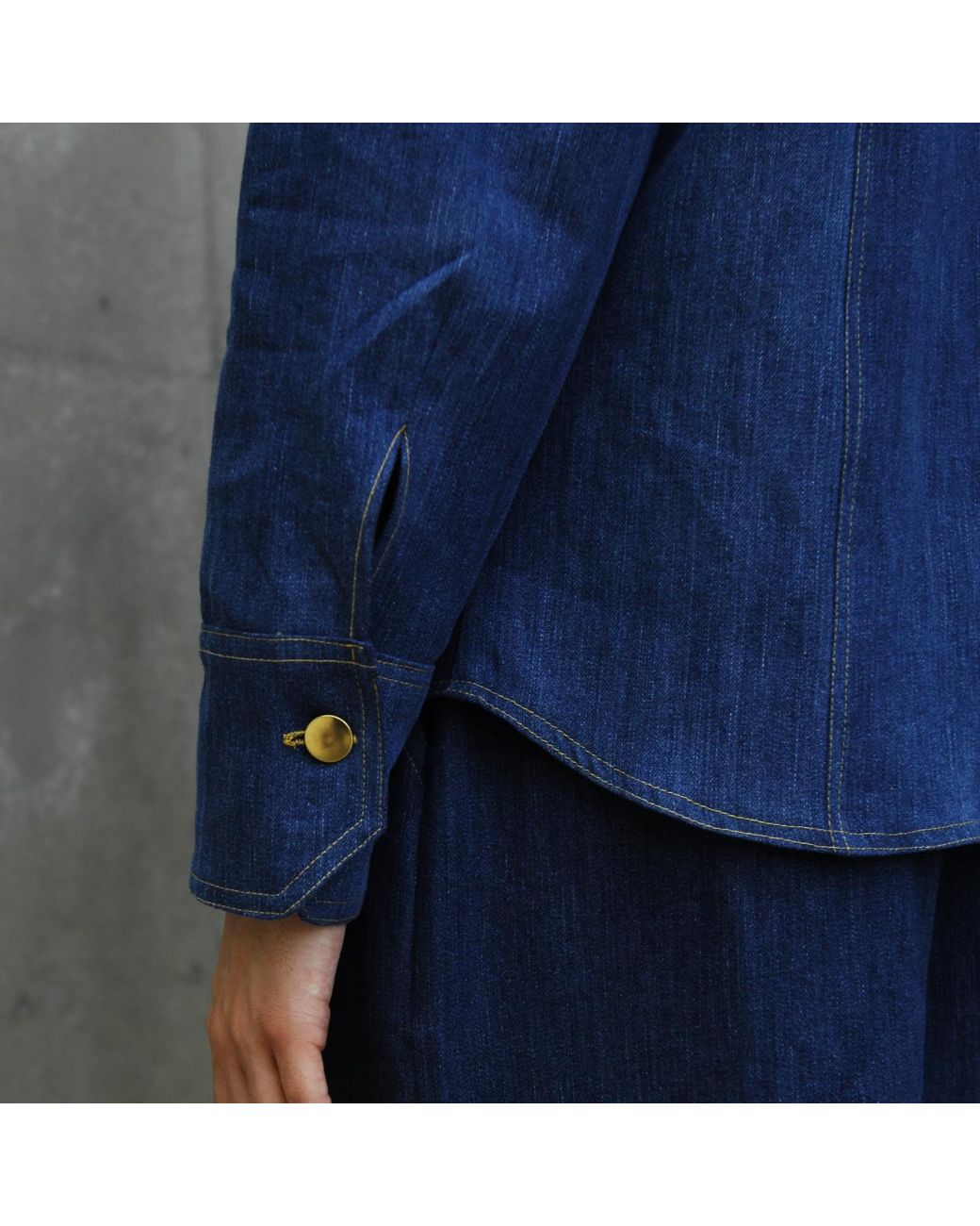 Michela Blue Alma Denim Shirt