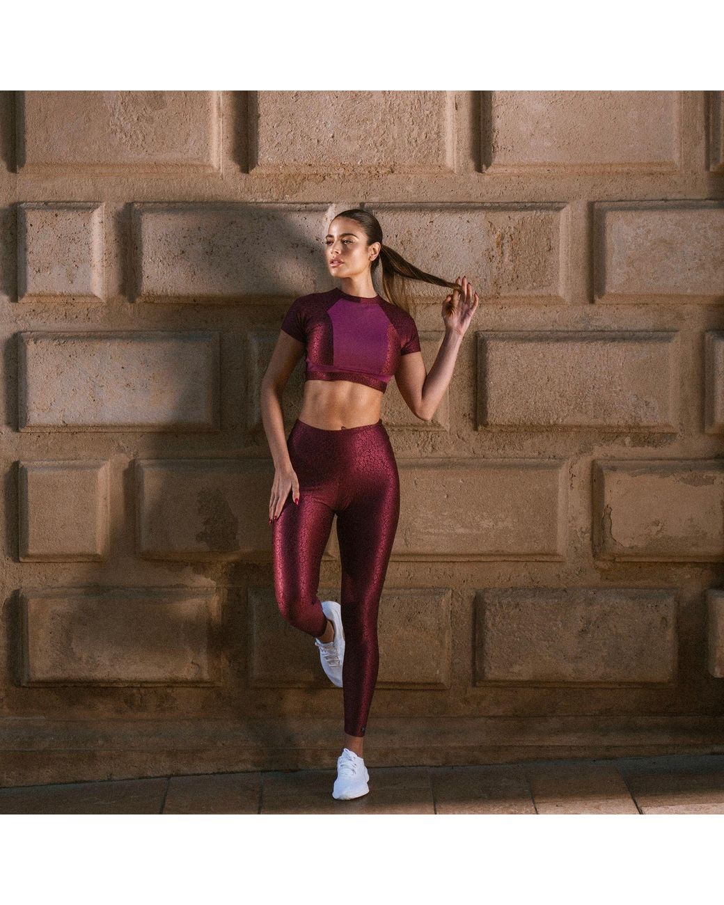 Befitnesslou Red Riding Leopard Legging