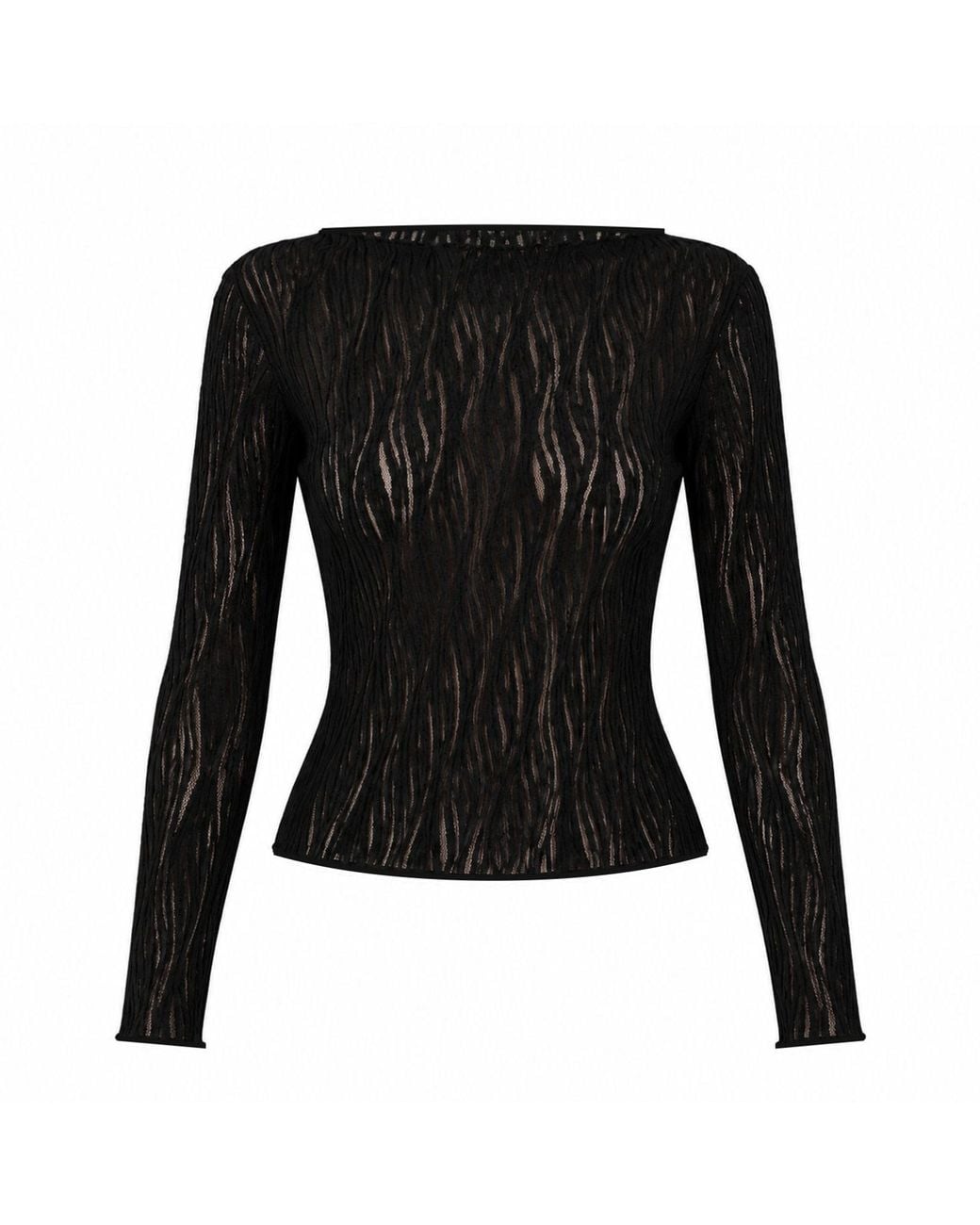 The Ethos Studio Black Alley Top