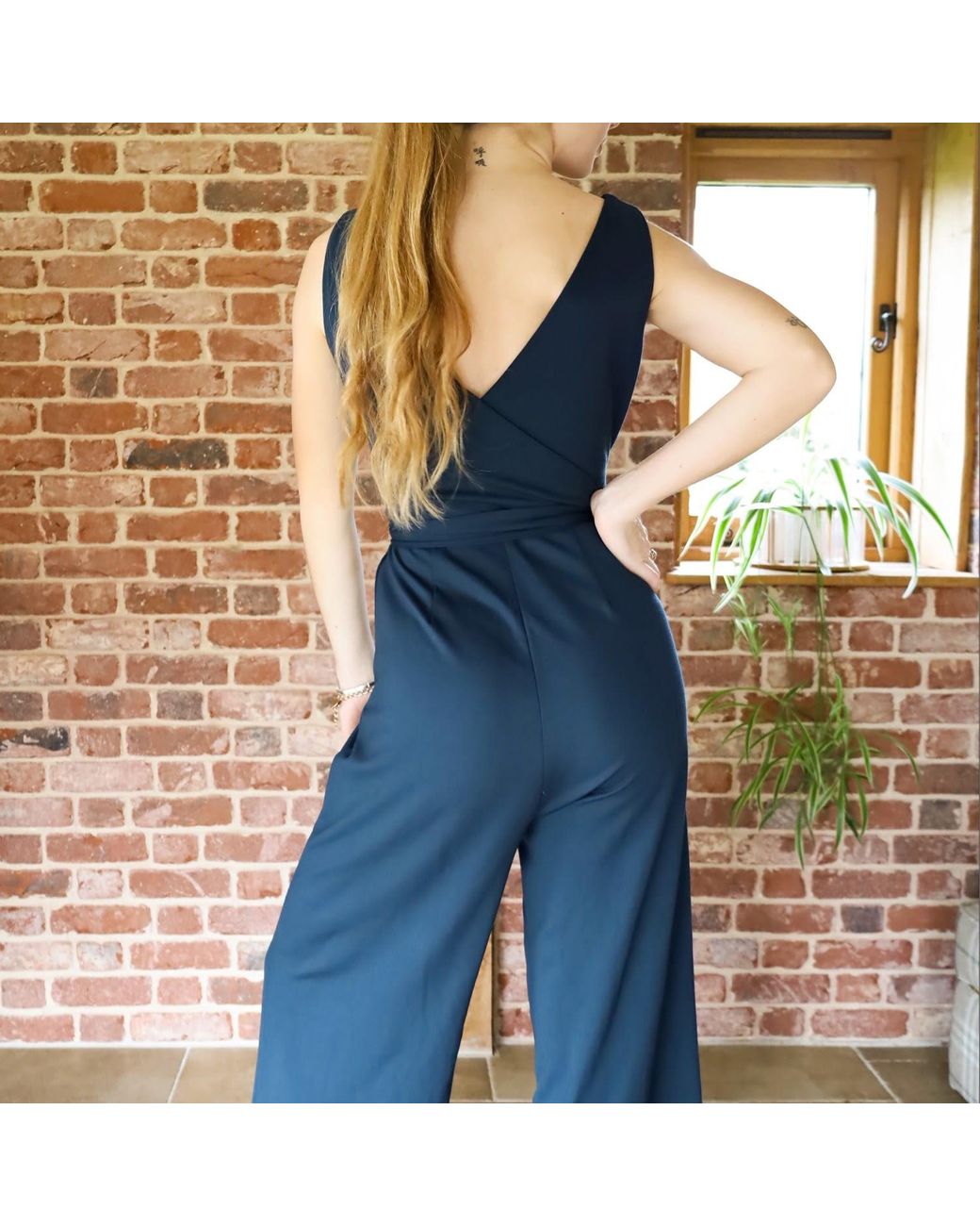 Emma Wallace Green Lora Jumpsuit