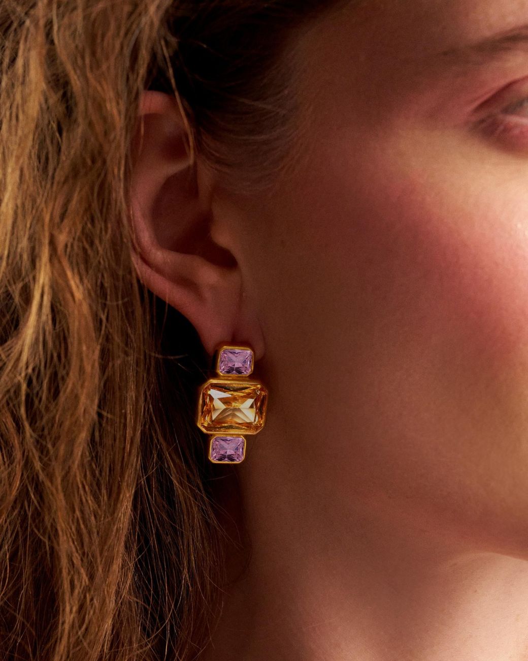 Kybele Studio Pink Luma Earrings