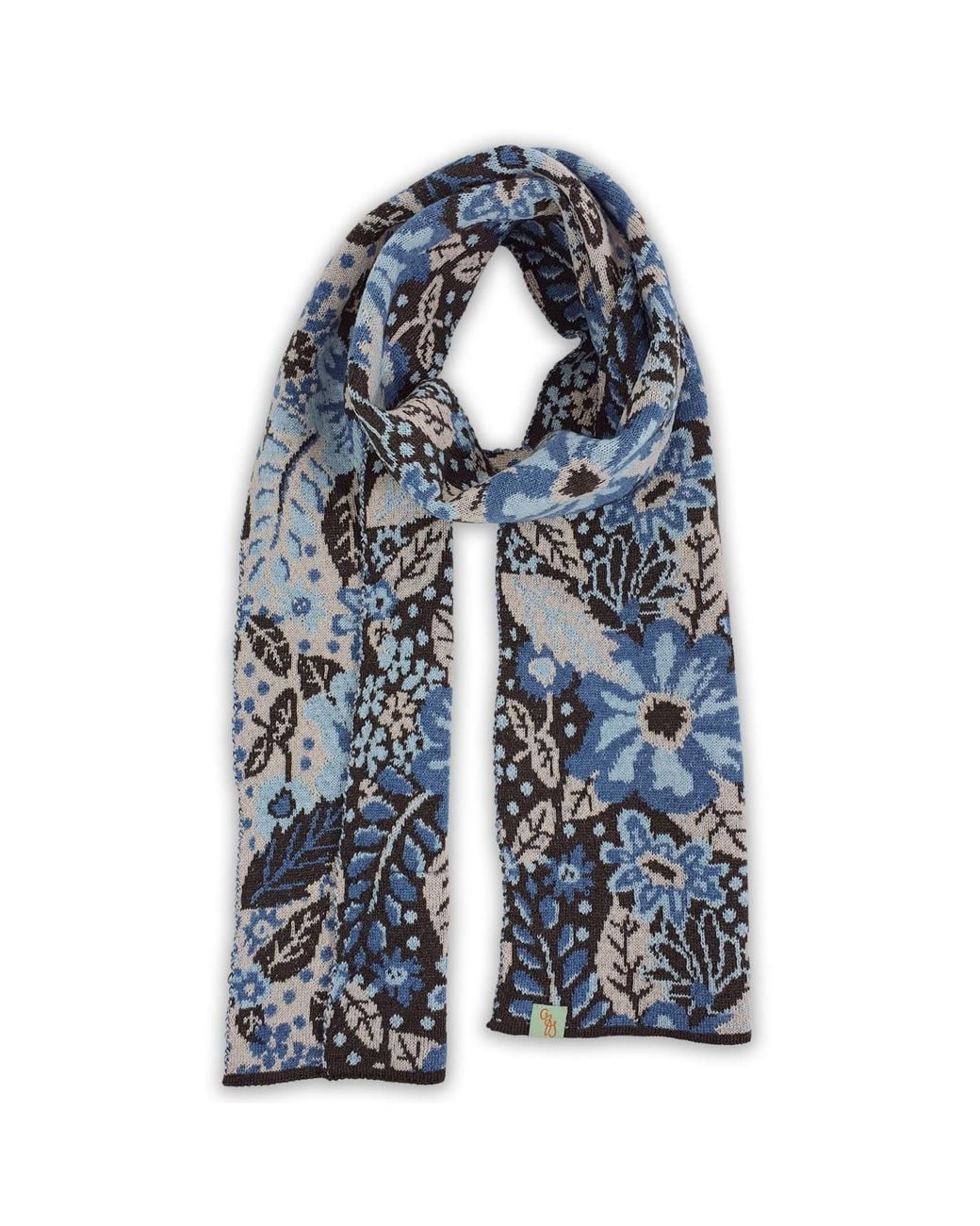 Otto & Spike Blue Neutrals Scarves
