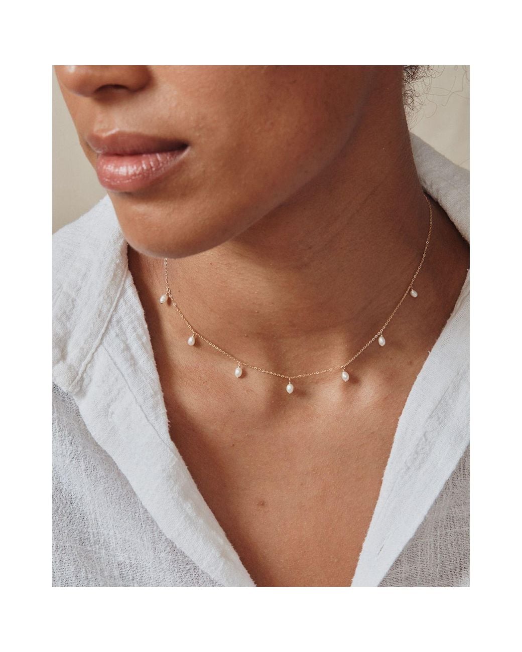 SET & STONES Metallic Meri Necklace