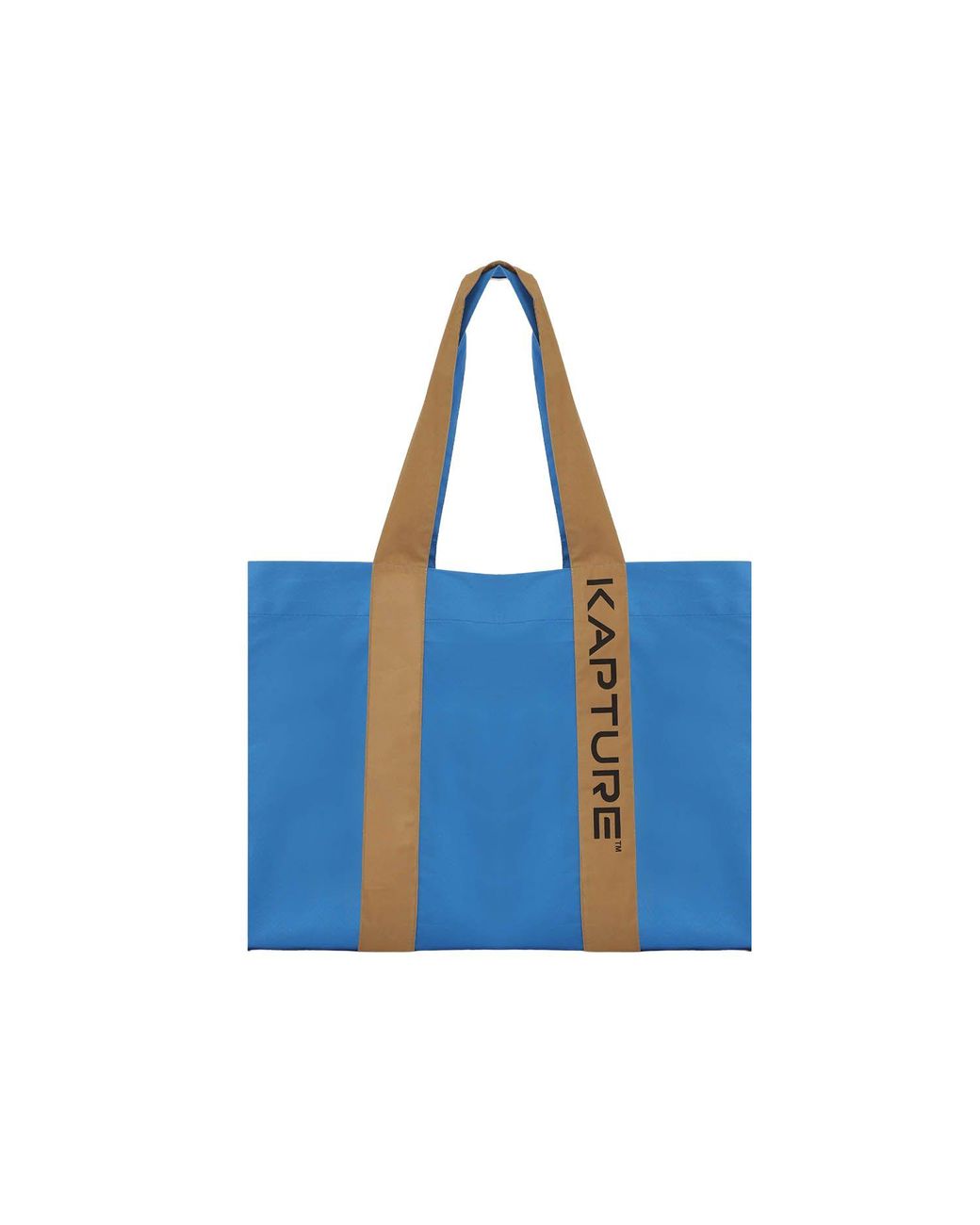 Kapture Blue Kix Tote Bag