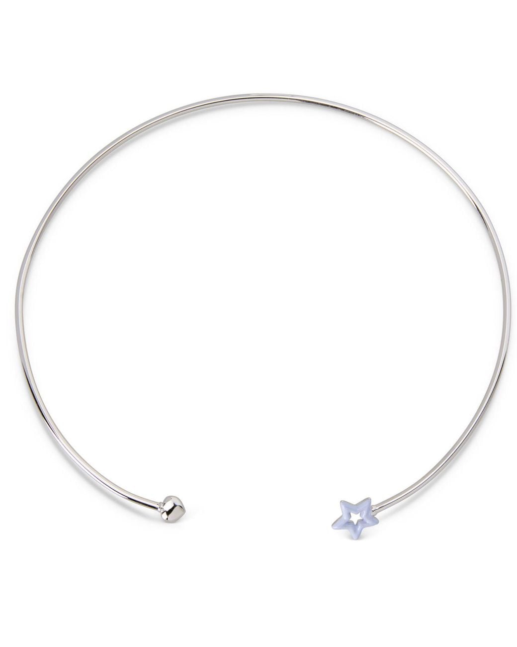 Dolcetto Designs Metallic Cometa Enamel Star Choker